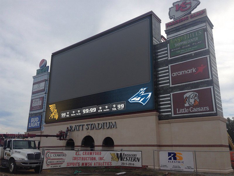 Advertising Large LED Video Wall